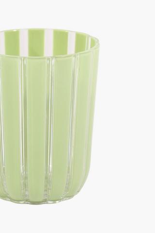 Stripe Plastic Tumbler