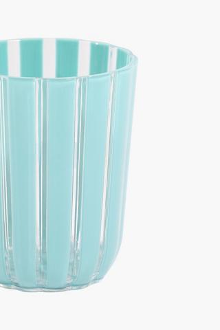 Stripe Plastic Tumbler