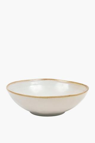Two Tone Glaze Bowl Medium