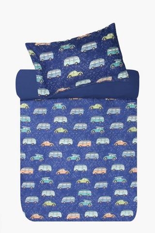Soft Touch Elvis Kombi Reversible Duvet Cover Set