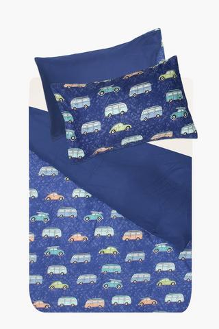 Soft Touch Elvis Kombi Reversible Duvet Cover Set