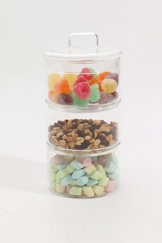 Glass Stack Storage Set