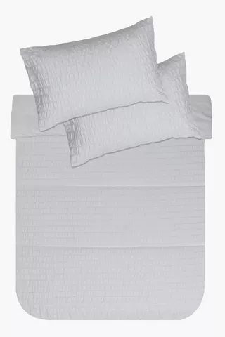 Soft Touch Embellished Stripe Comforter Set
