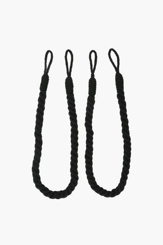 2 Pack Cotton Rope Tie Back