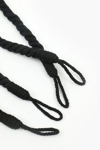 2 Pack Cotton Rope Tie Back