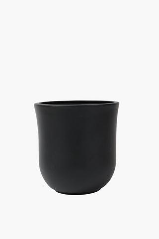 Bell Ceramic Planter, 16x17cm
