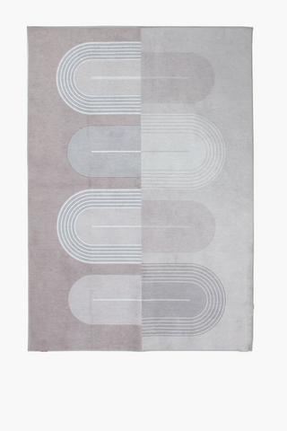 Digitally Printed Arch Rug, 120x180cm