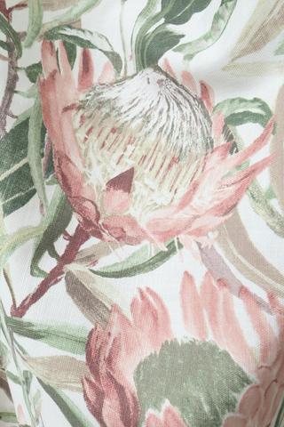 2 Pack Printed Cardinal Cafe Curtain, 110x120cm