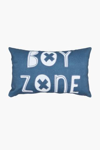 Soft Touch Boy Zone Scatter Cushion, 30x50cm