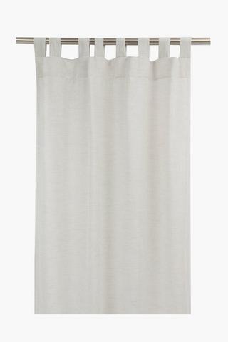 Bronx Tab Top Curtain, 140x225cm