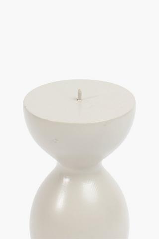Nzinga Pillar Candle Holder, 10x26cm