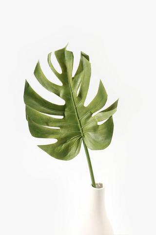 Monstera Leaf Single Stem, 77cm