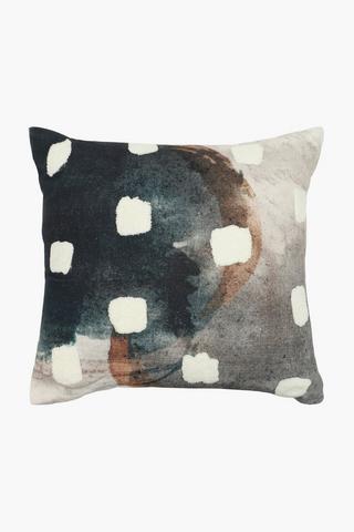 Printed Tufted Uluwatu Scatter Cushion, 50x50cm