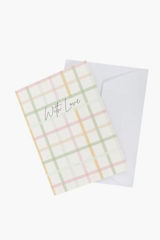 Amiel Stripe Gift Card A6