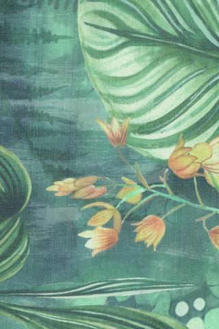 Osaka Floral Cotton Tablecloth, 180x270cm