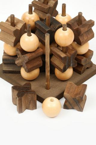 Stacked Xoxo Game Decor, 10x10cm