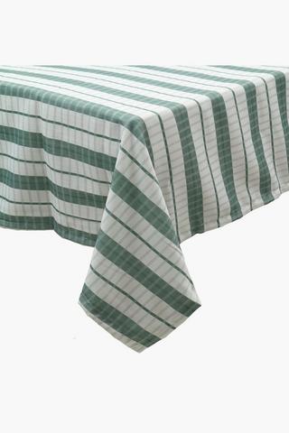 Stripe Cotton Tablecloth, 135x230cm