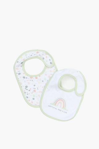 2 Pack Script Bibs