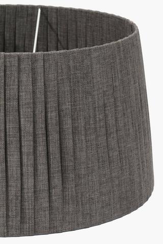 Pleated Tapered Lampshade, 44x50cm