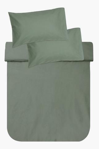 Soft Touch Plain Duvet Cover Set