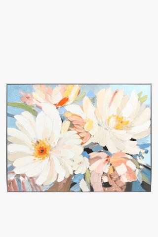 Amy Floral Canvas, 90x120cm