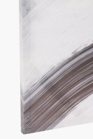 Mono Brush Stroke Canvas, 60x90cm