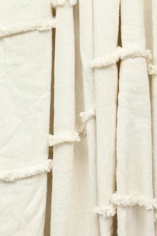 Cotton Tufted Tassel Throw, 200x220cm