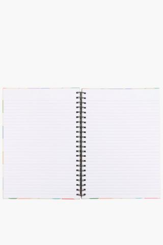 Bright Geo Spiral Notebook A4