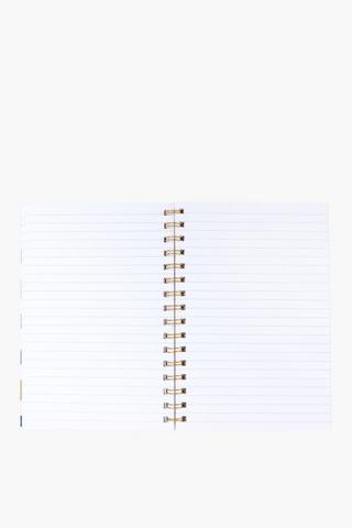 Geometric Hardcover Spiral Notebook