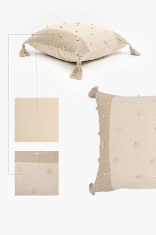 Textured Roman Scatter Cushion, 50x50cm