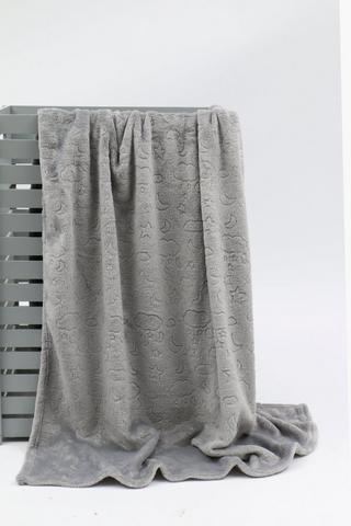 Super Plush Embossed Blanket, 90x125cm