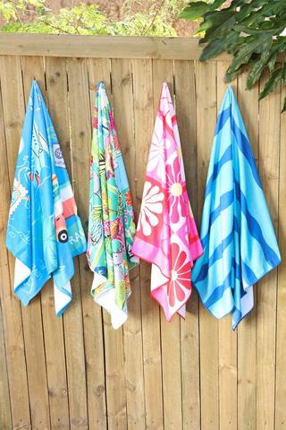 Microfibre Travel Beach Towel, 70x130cm