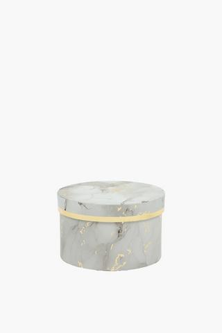 Marble Round Gift Box Small