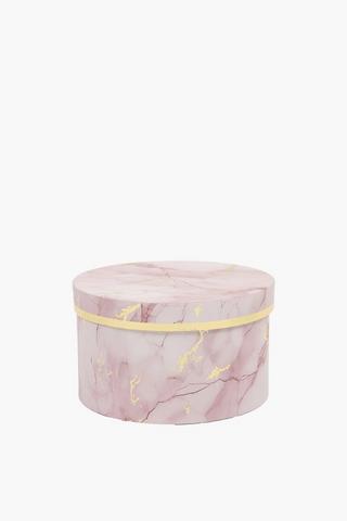 Marble Round Gift Box Medium