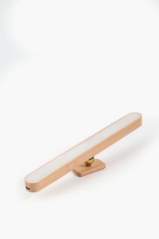 Wooden Led Wall Sconce, 30cm