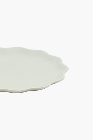 Scallop Ceramic Side Plate