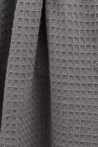 Cotton Jacquard Waffle Throw, 140x180cm