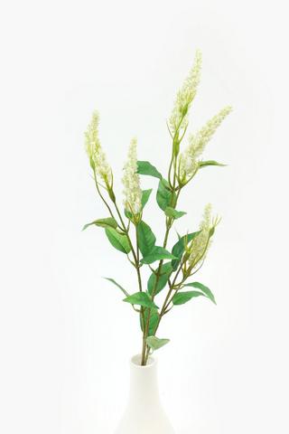 White Cones Single Stem, 77cm