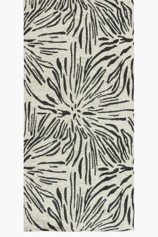 Chenille And Polyester Table Runner