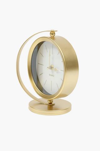 Classic Swivel Bedside Clock, 15cm