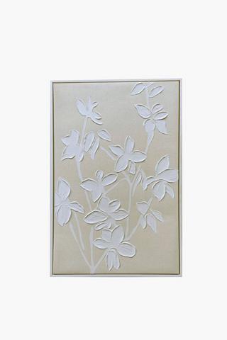 Framed Palette Florals, 60x90cm