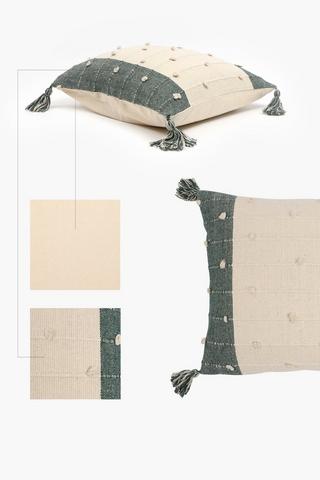 Textured Roman Scatter Cushion, 50x50cm