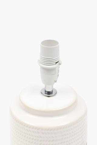 Arashi Embossed Table Lamp, E14