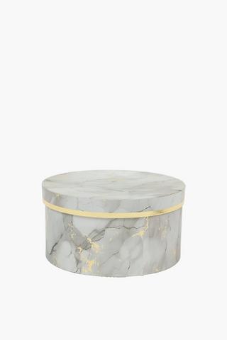 Marble Round Gift Box Medium