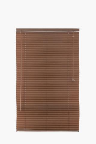 Pvc Venetian Woodgrain Blind 600x1000mm