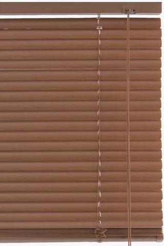 Pvc Venetian Woodgrain Blind 1000x1000mm