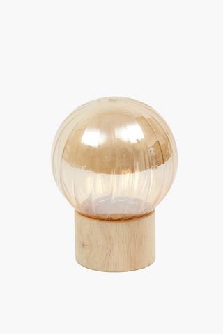 Calama Glass Led Lamp, 12x16cm