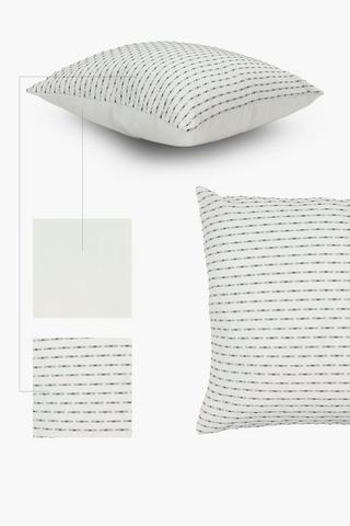 Jacquard Bexley Stripe Scatter Cushion, 60x60cm