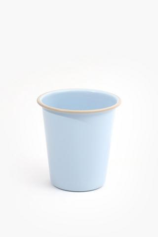Rimmed Enamel Tumbler