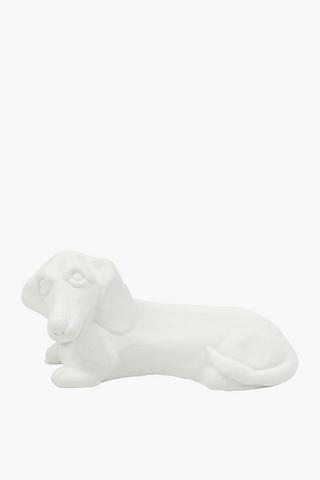 Sausage Dog Statue, 10x5cm